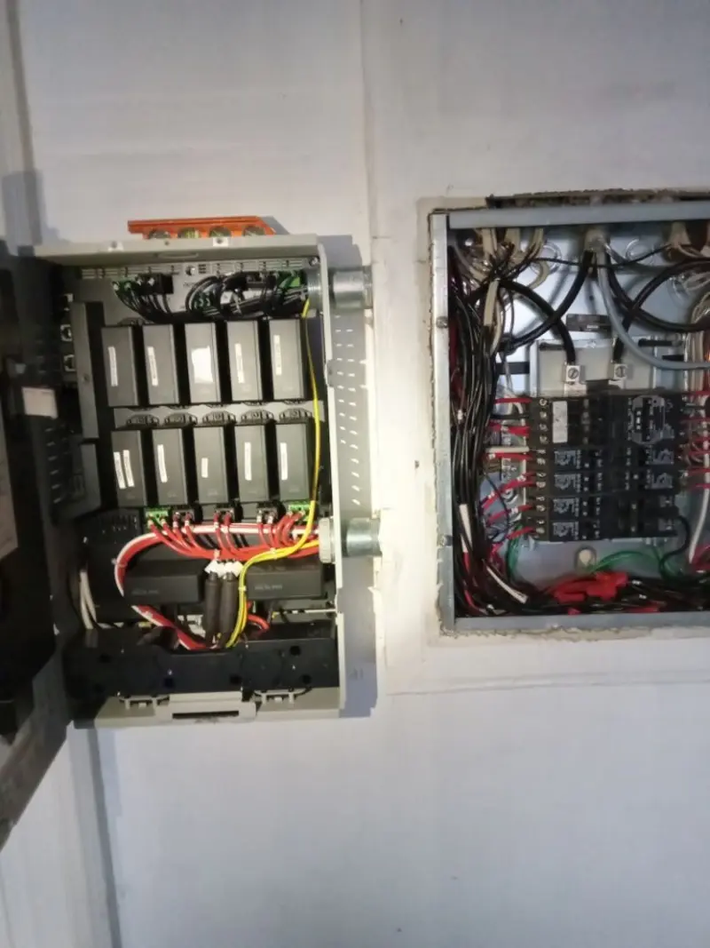 Electrical panel upgrade completed for Ring Doorbell Installation in McNair